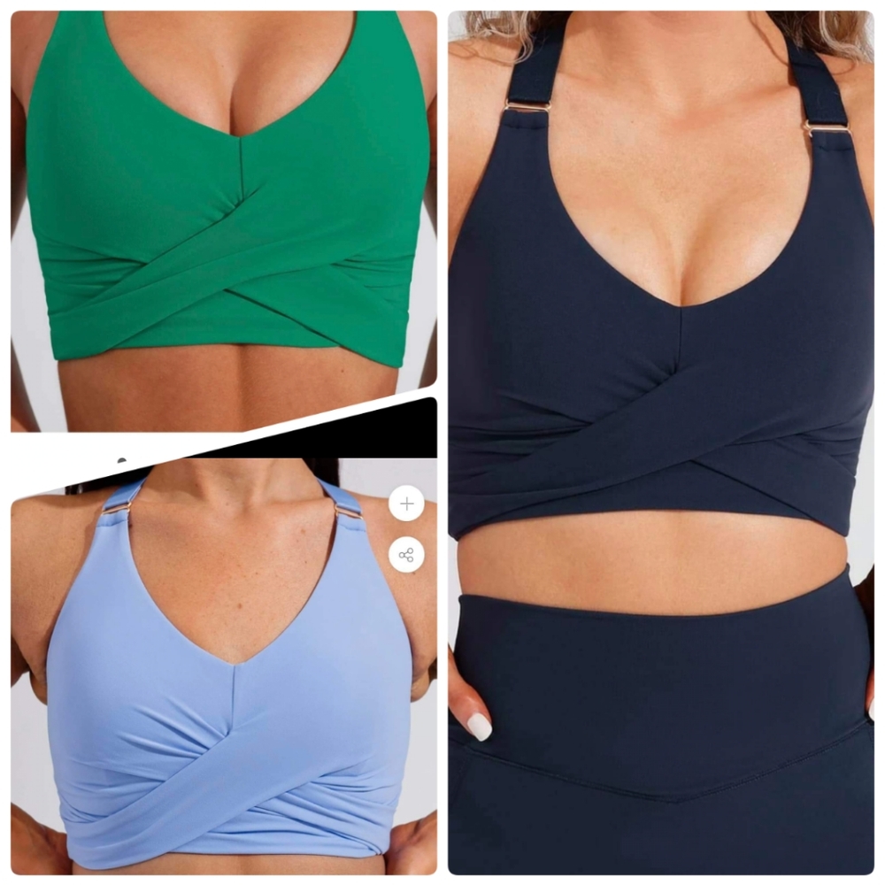 IDSO SIZE LARGE CANDY WRAP BRAS